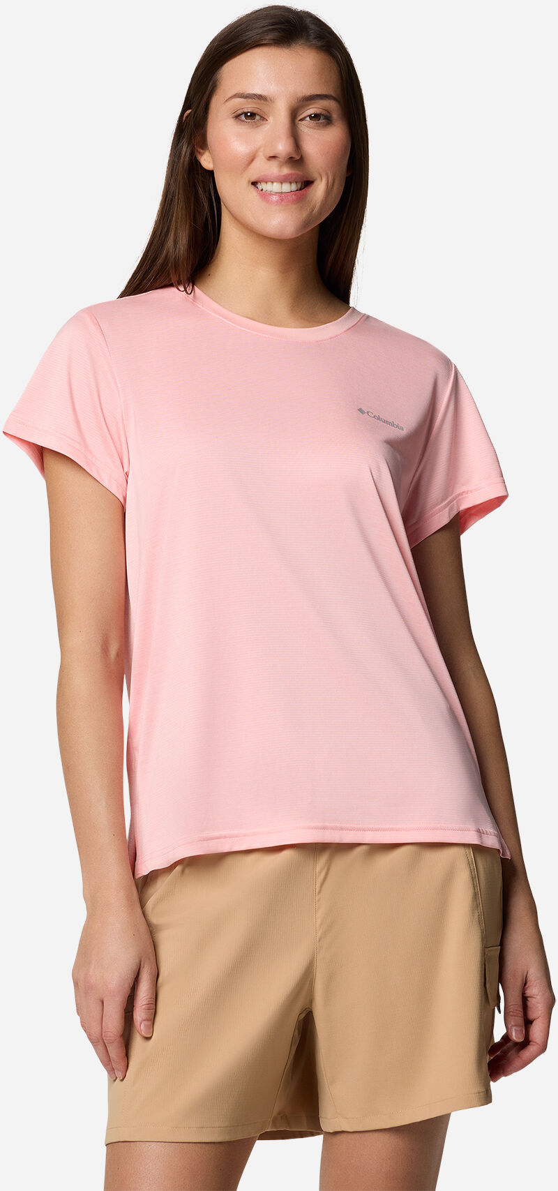 Columbia Bluevista Hill W - T-shirt - Donna - Rosa M
