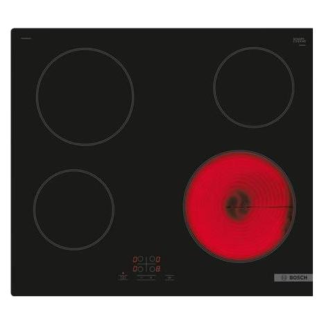 No Name Kookplaat PKE61RBA2E (59.20 cm, Glaskeramik Kochfeld) (PKE61RBA2E)