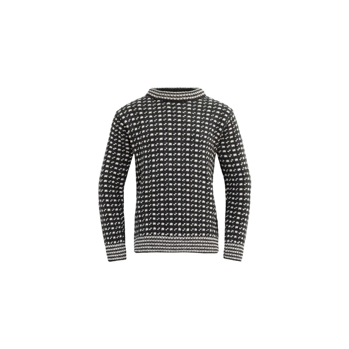 Devold of Norway Original Islender Wool Sweater anthracite/offwhite (940B-clothing) XL TC 379 550 A 940B XL