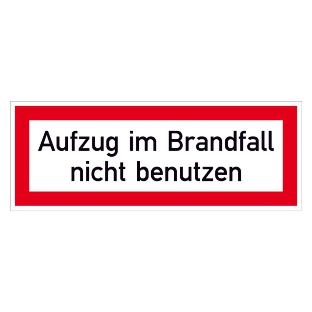 Magni Format 4044589013798 - brandsch-schild Alu Aufzug Brandf. 148 x 52 mm (4044589013798)