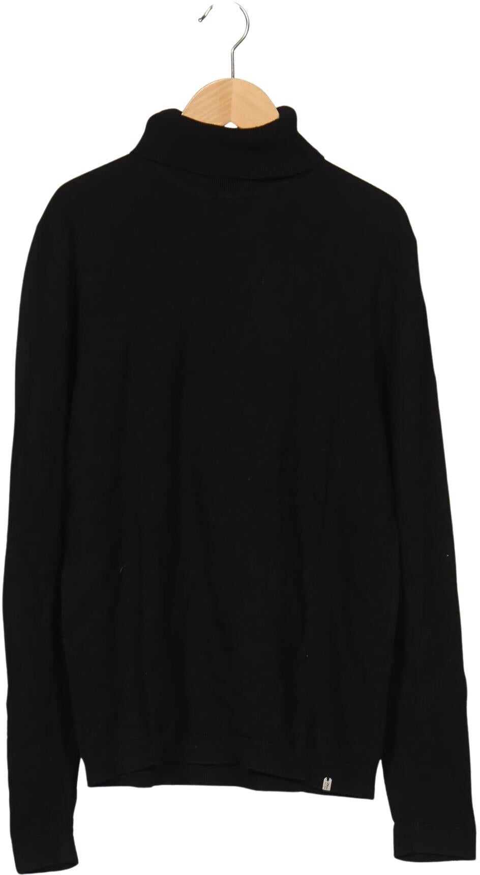 S. Oliver Damen Pullover, Schwarz, Gr. S, Baumwolle / Seide - Second Hand