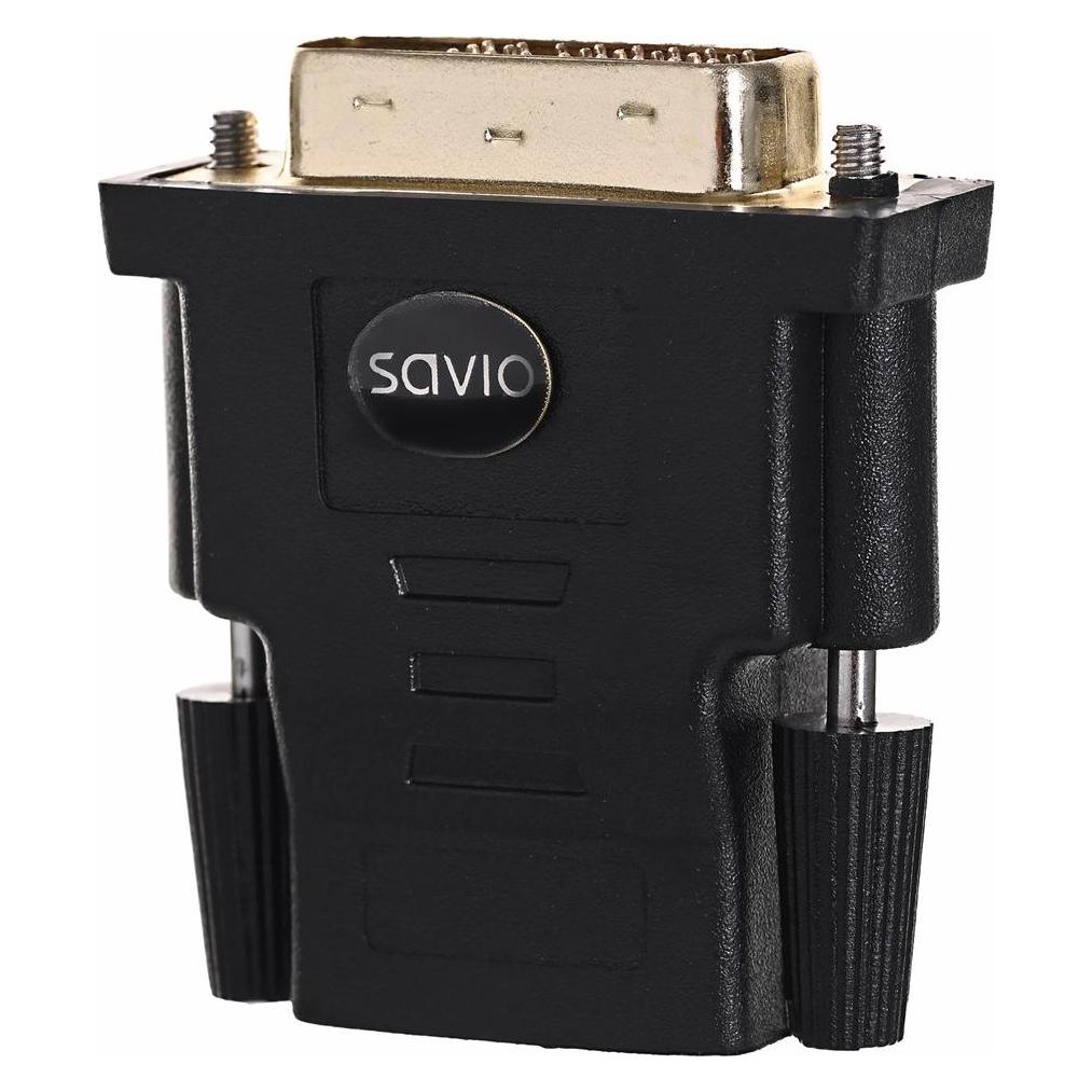 Savio CL-21 cable gender changer DVI HDMI Schwarz (DVI, HDMI) (cl-21)