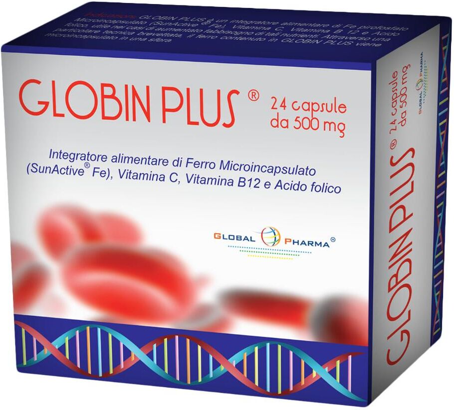 GLOBAL PHARMA Srl GLOBIN PLUS, 24 Capsule