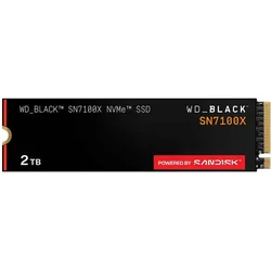 Sandisk WD BLACK SN7100X (2000 GB, 2.5", M.2, M.2 2280), SSD