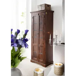 Schrank Akazie 73x45x180 nougat lackiert OXFORD #901