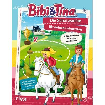 Bibi & Tina – Die Schatzsuche/Schnitzeljagd für deinen Geburtstag, Taschenbuch von , Riva, 978-3-7423-2080-3