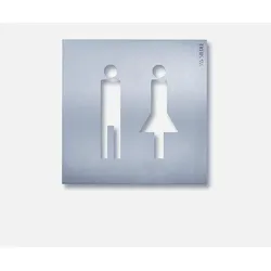 SSS Siedle 200032692-00 Orientierungsschild Toilette 20003269200 OSP 0012