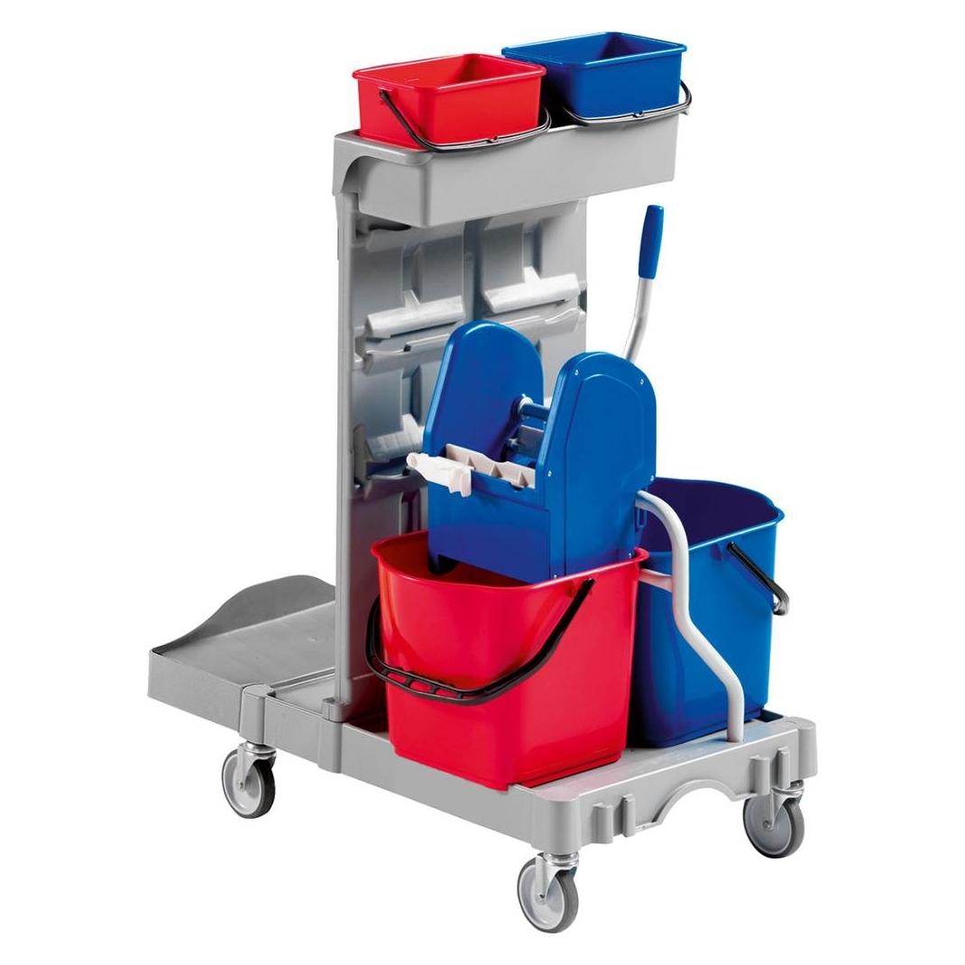 Evo-Products EVO PRODUCTS Reinigungswagen Poly II 970x680x1110 2x15l (1 Stk.) (4053569813624)