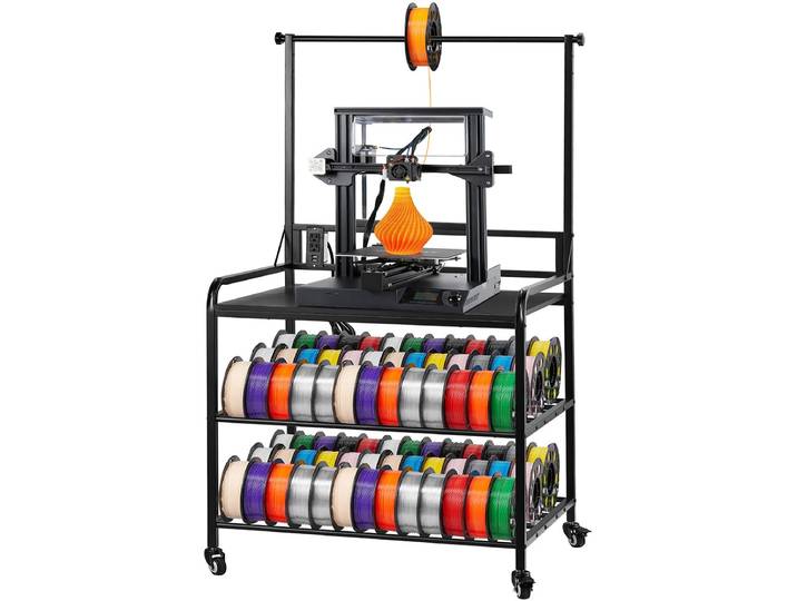 VEVOR Filament Opbergrek Filament Spoel Houder 3 Lagen 3D Printer Organizer