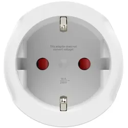 Hama Reiseadapter Typ G, 3-polig, für England - Weißes
