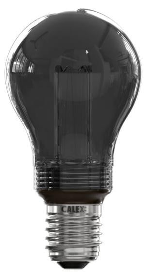 Calex LED Glasfiber A60 Lichtbron E27 Titanium 3,5W 2000K Dimbaar