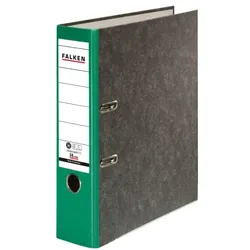 Falken Ordner A4 »Recycling Wolkenmarmor« 8 cm grau, 31.8 cm