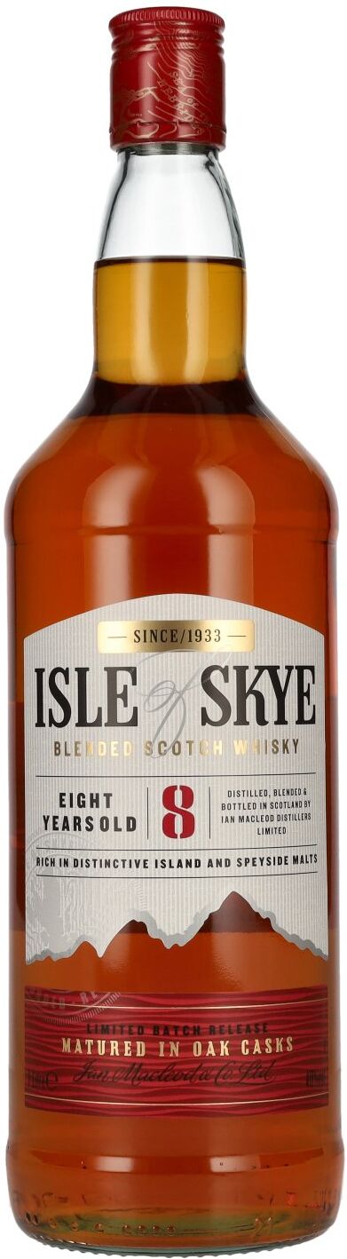 Isle of Skye 8 Years Old Blended Scotch Whisky 40% Vol. 1l