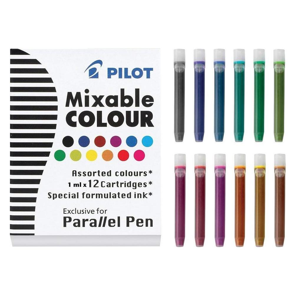 Pilot Parallel (Mehrfarbig, 12 Stk.) (ICP3AST)