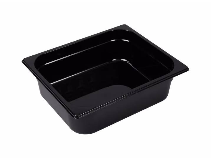 ProChef GN-Behälter 1/2 100 mm schwarz – GN-Behälter/Gastronormbehälter