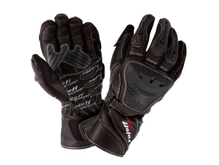 Roleff Racewear Lederhandschuhe, Schwarz, Größe XXL
