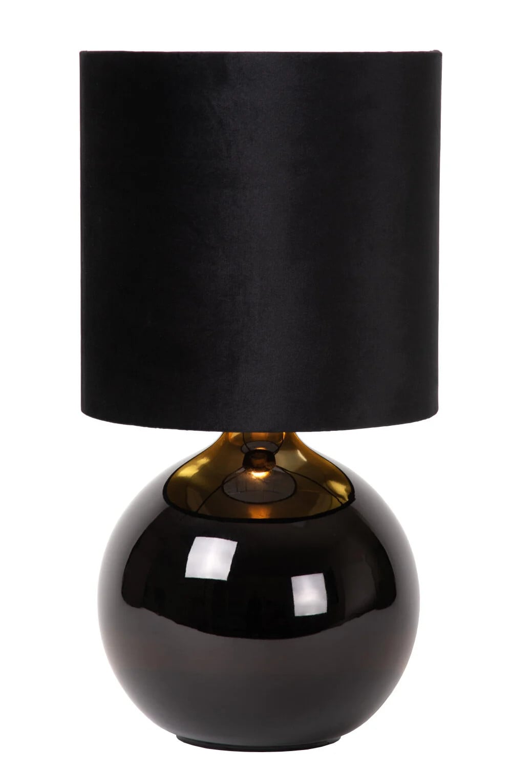 Lucide Esterad Tafellamp Zwart met E14 fitting - Ø 24 cm