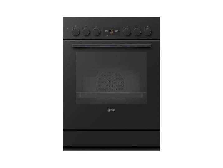 Sibir EH TRITHERM V600 Backofen Schwarz
