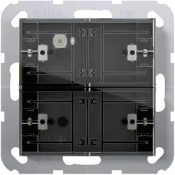 Gira, Zubehör Schalterprogramm, 504200 Tastsens.4 Komfort 2f KNX Sy