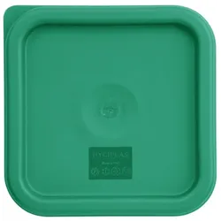 Vogue HYGIPLAS - Kleiner grüner quadratischer Deckel - 192 x 192 x 17 mm
