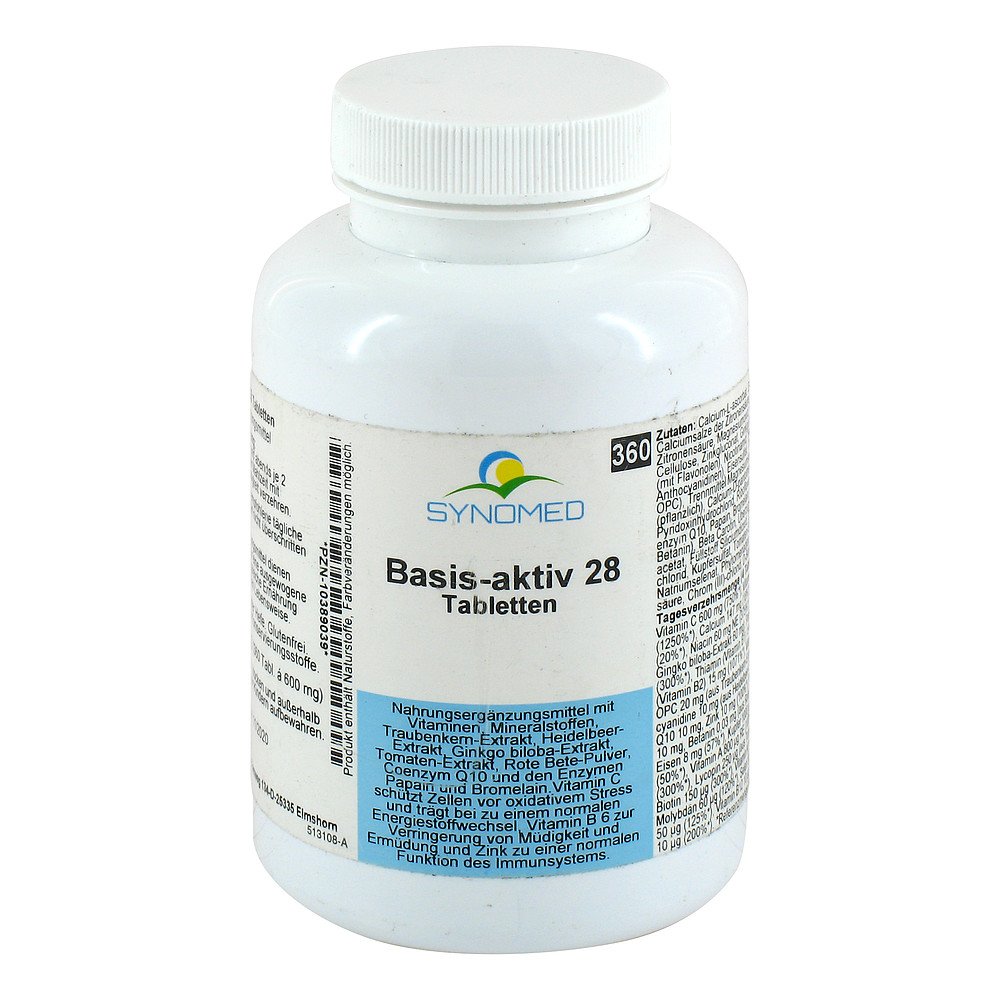 Synomed GmbH Basis Aktiv 28 Tabletten 10389039