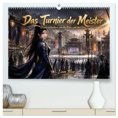 Das Turnier der Meister (hochwertiger Premium Wandkalender 2027 DIN A2 quer), Kunstdruck in Hochglanz