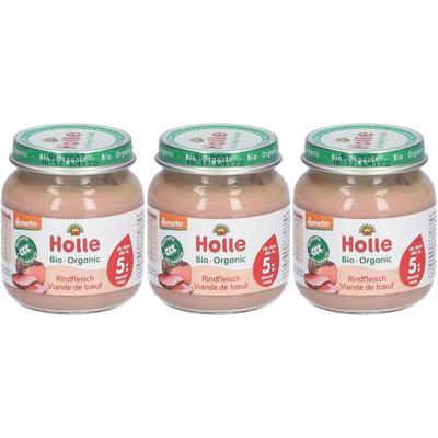 Holle Bio Rindfleisch, ab dem 5. Monat x3 3x125 g Futter