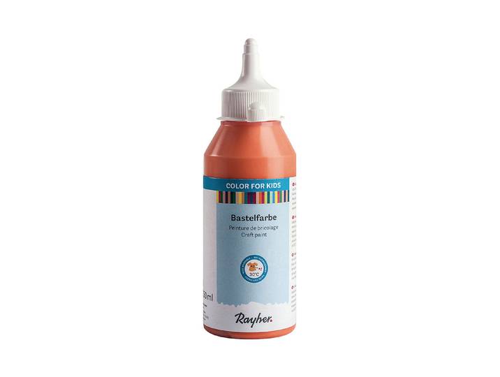 Rayher Kinder-Bastelfarbe Kardinalrot 250 ml