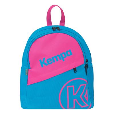 Rucksack KEMPA "Rucksack Team Junior", Kinder, Gr. NOSIZE, blau (kempablau, pink), Obermaterial: 100% Polyester PES., Rucksäcke Rucksack