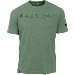 MAUL Herren Shirt Grinberg - 1/2 T-Shirt+Print, Größe 54 in Grün 16