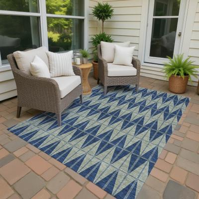 Addison Rugs Machine Washable Indoor/ Outdoor Modern Zeke Chantille Rug