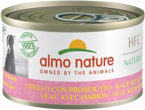 Almo Nature HFC CANE LATTINA 95GR VITELLO E PROSCIUTTO
