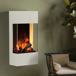 muenkel design Turan [Elektrokamin Opti-myst]: Weiß - ohne Dekobox