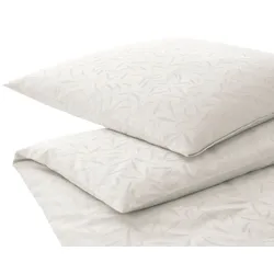 Elegante Jacquard-Satin Bettwäsche »Muriel« 2406-07 Nackenkissen / 40x40 cm