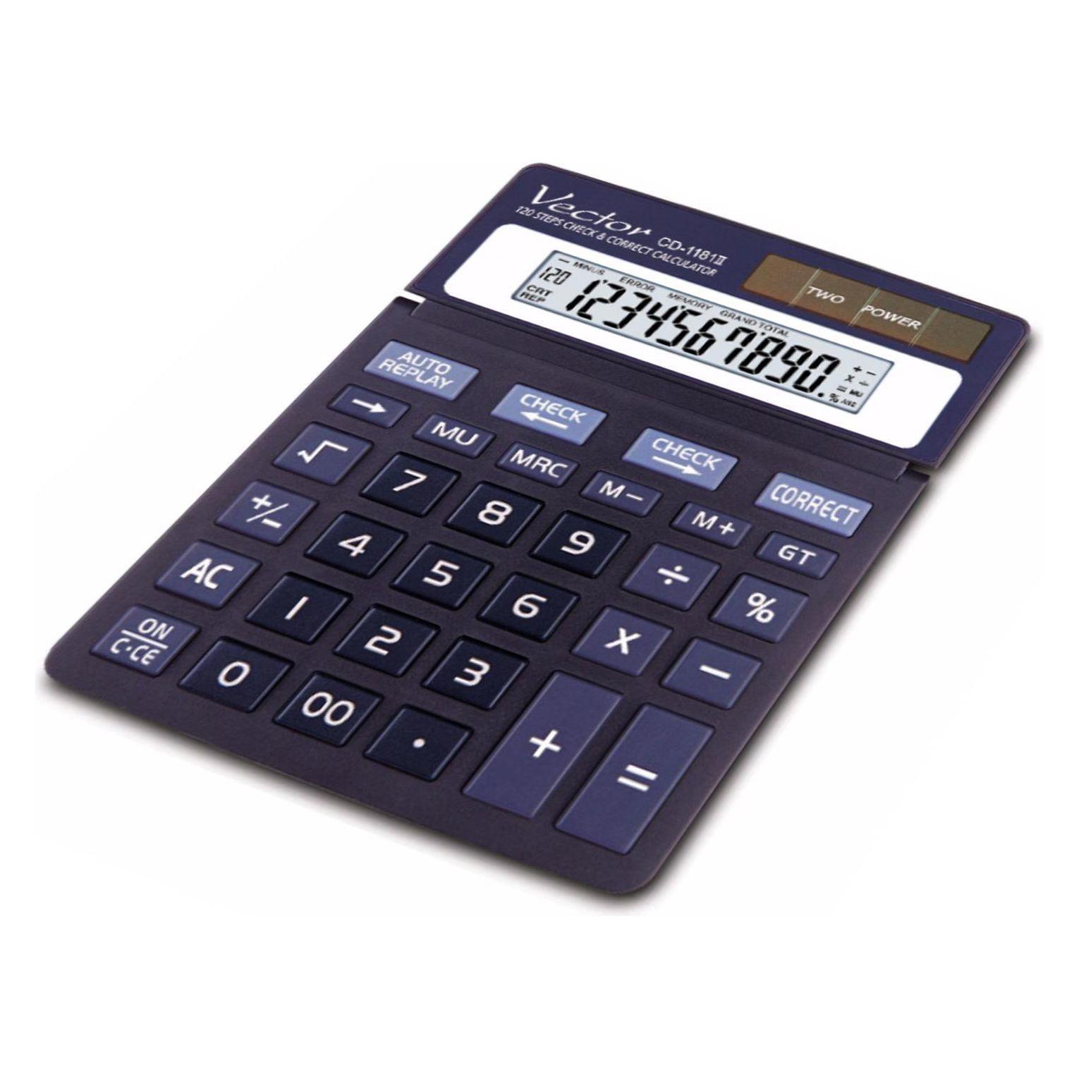 Casio Calculator VECTOR KAV CD-1181II (Batteriebetrieb) (21071967)