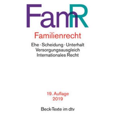 Familienrecht, Taschenbuch von , dtv, 978-3-406-73814-2