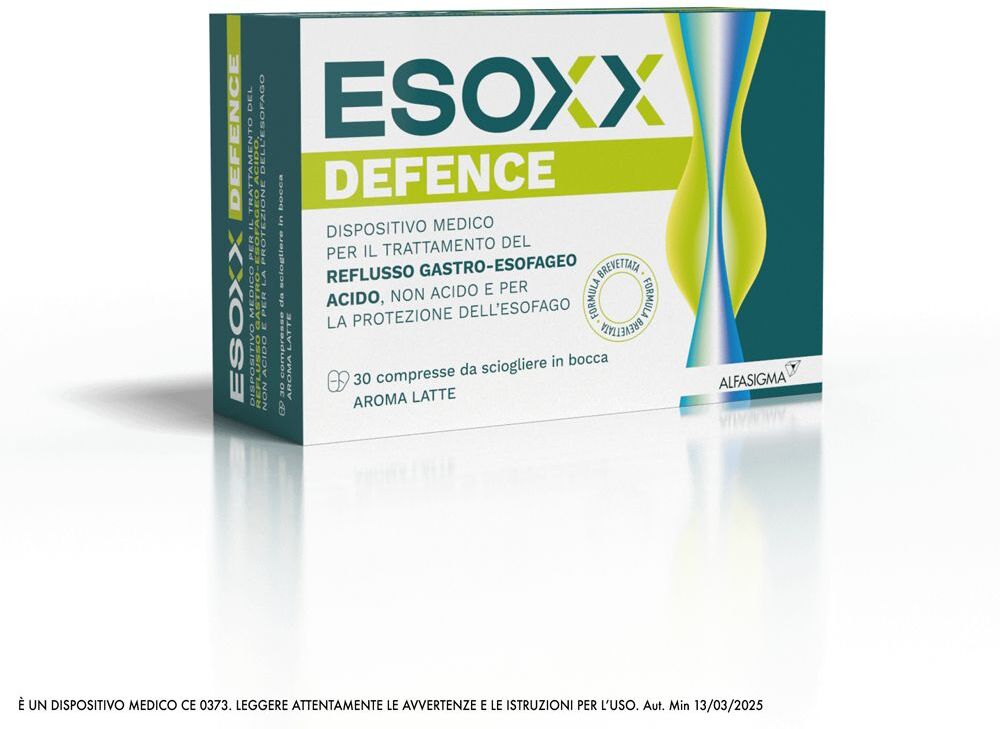 ALFASIGMA SpA Esoxx Defence, 30 Compresse Masticabili