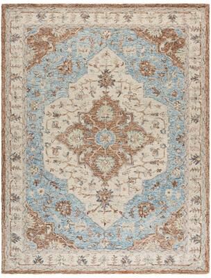 SAFAVIEH Handmade Metro Feta Wool Rug