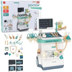 Lean Toys Leantoys Arztset medizinisches Zubehör Röntgen EKG 26el