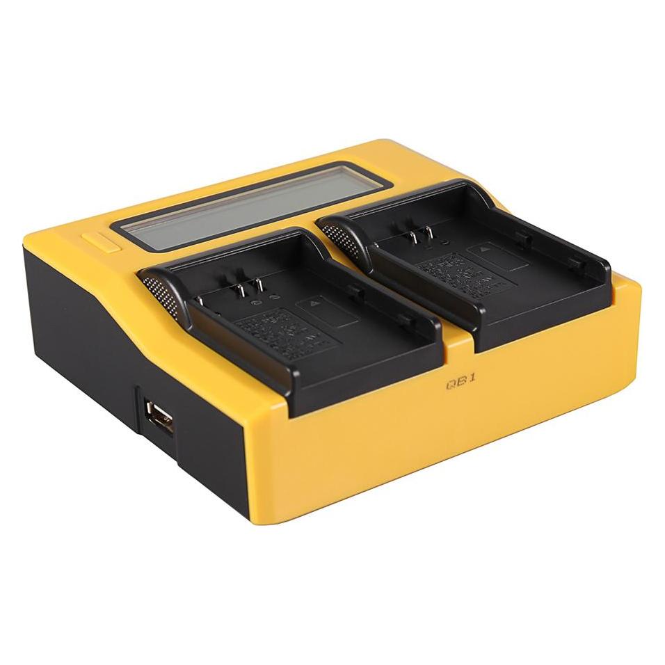 Patona Dual LCD USB Ladegerät f. Nikon EN-EL3 EN-EL3e FNP-150 BLM5 (Kamera Akku Ladegerät) (34653053)