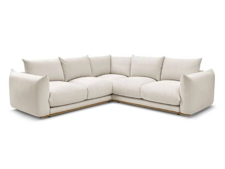 Ecksofa BOBOCHIC ERNEST Stoff beige