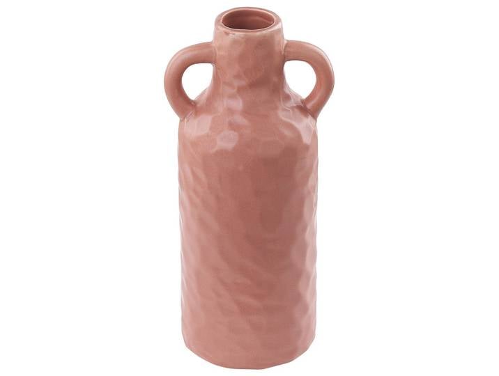 BLUMENVASE Porzellan rosa Drama