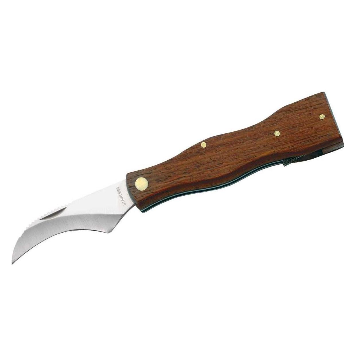 Herbertz Pilzmesser mit Bürste (7 cm) (211111)