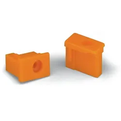 Wago 231-393 Befestigungselement,für Stiftleisten,1-teilig,orange 231393  - 100 Stück