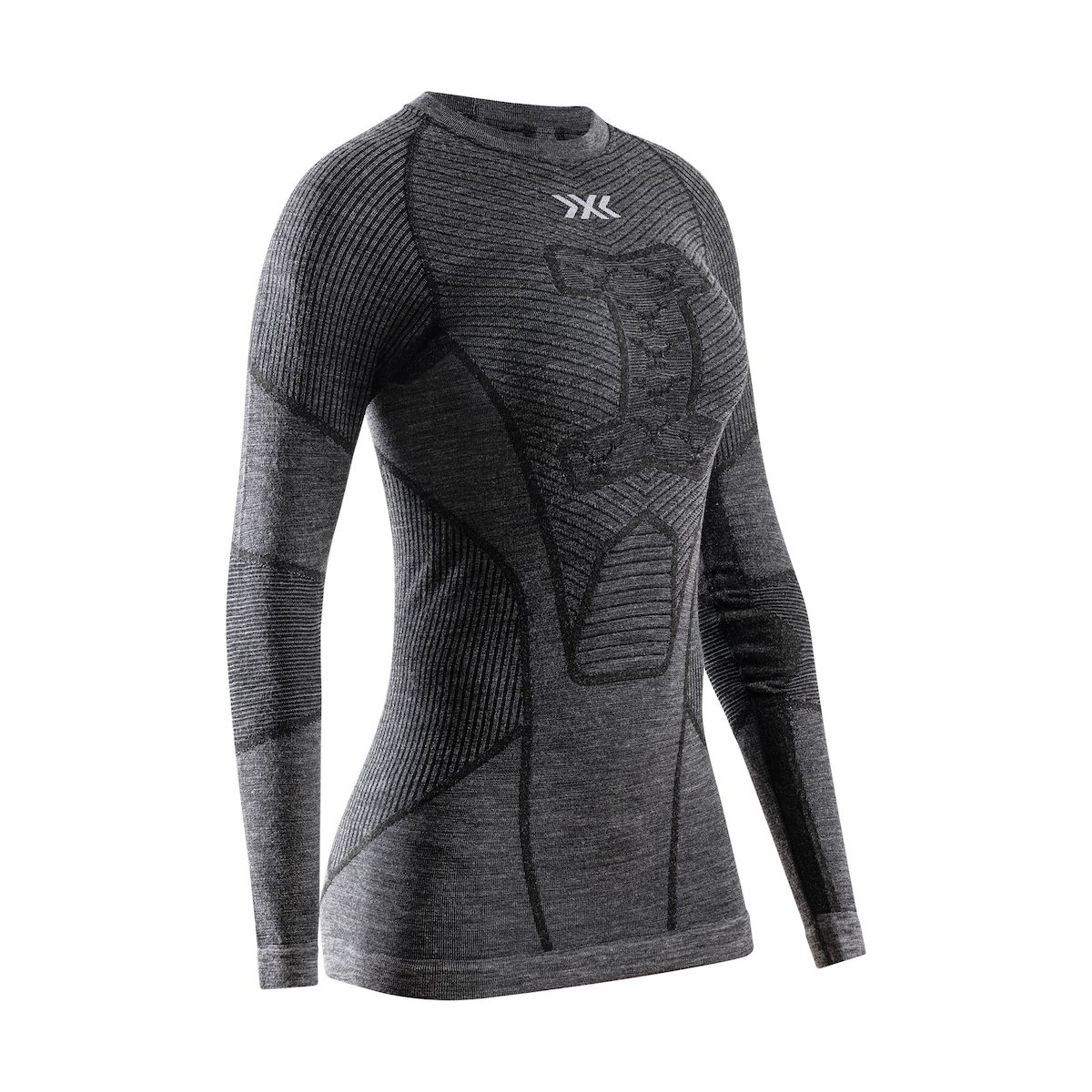 X-Bionic Symbio Merino Shirt LS Women rhino grey (G810) XS XM-YTB2W24W-G810-XS