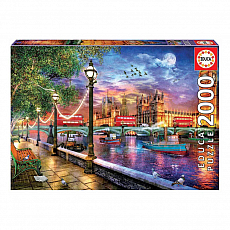 EDUCA Puzzle - Sonnenuntergang in London - 2000 Teile 302855