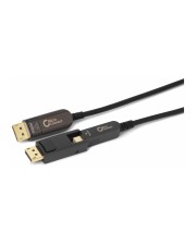 MicroConnect Premium Optic Mini DP-DP Cable DP+DP adapter-DP 1.4 50m Kabel (DP-MMG-5000MBV1.4OP)