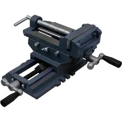 vidaXL Schraubstock Kreuztisch Handbetrieben 150 mm