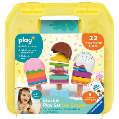 Play+ Steck- und Spiel-Set: Mix dein Eis - ab 1,5 Jahre