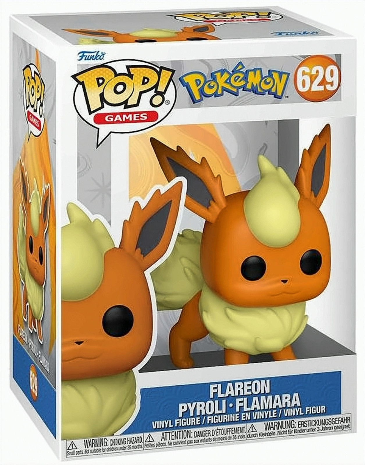 Funko Pop Pokémon Games Pyroli 629 Figuur